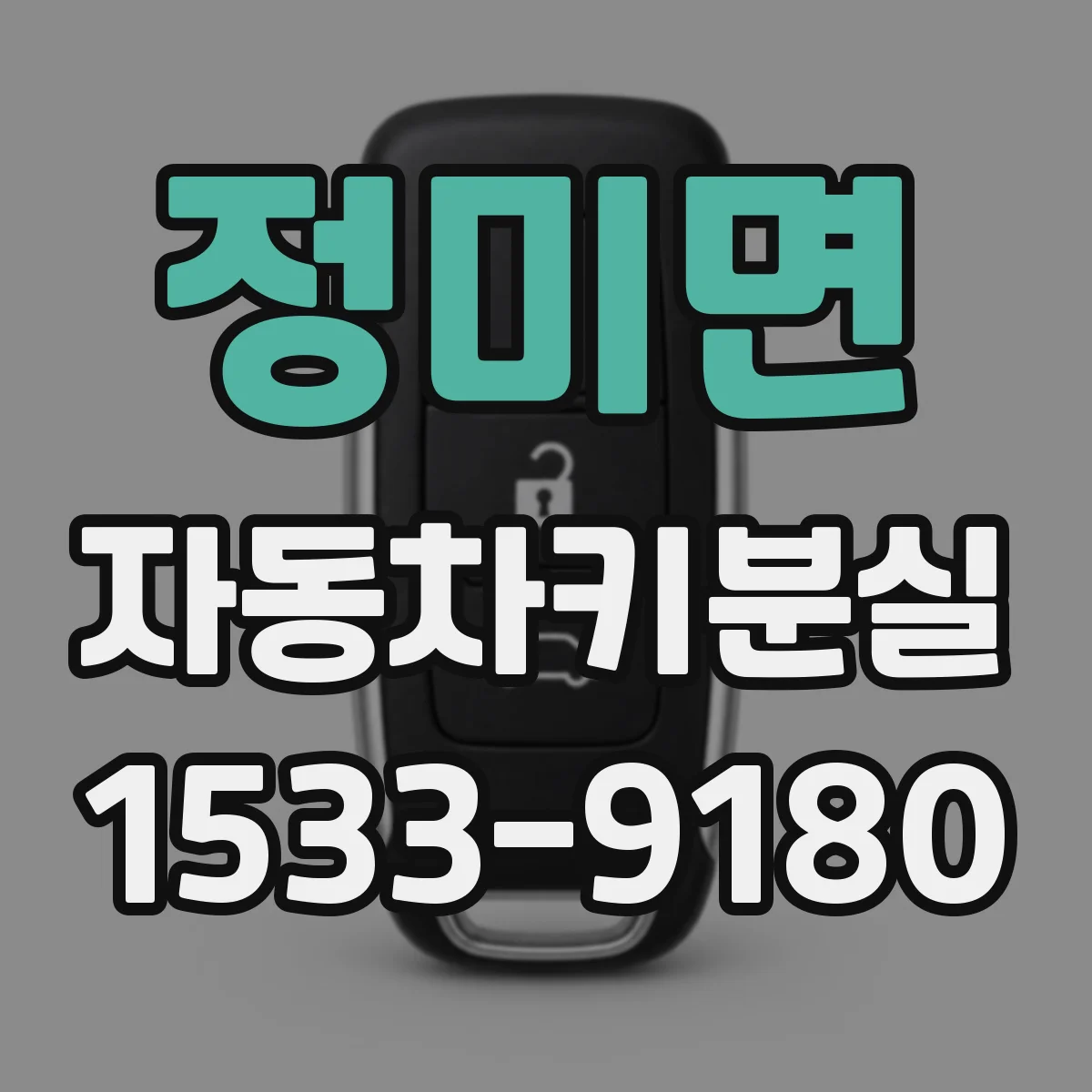 정미면 자동차키분실