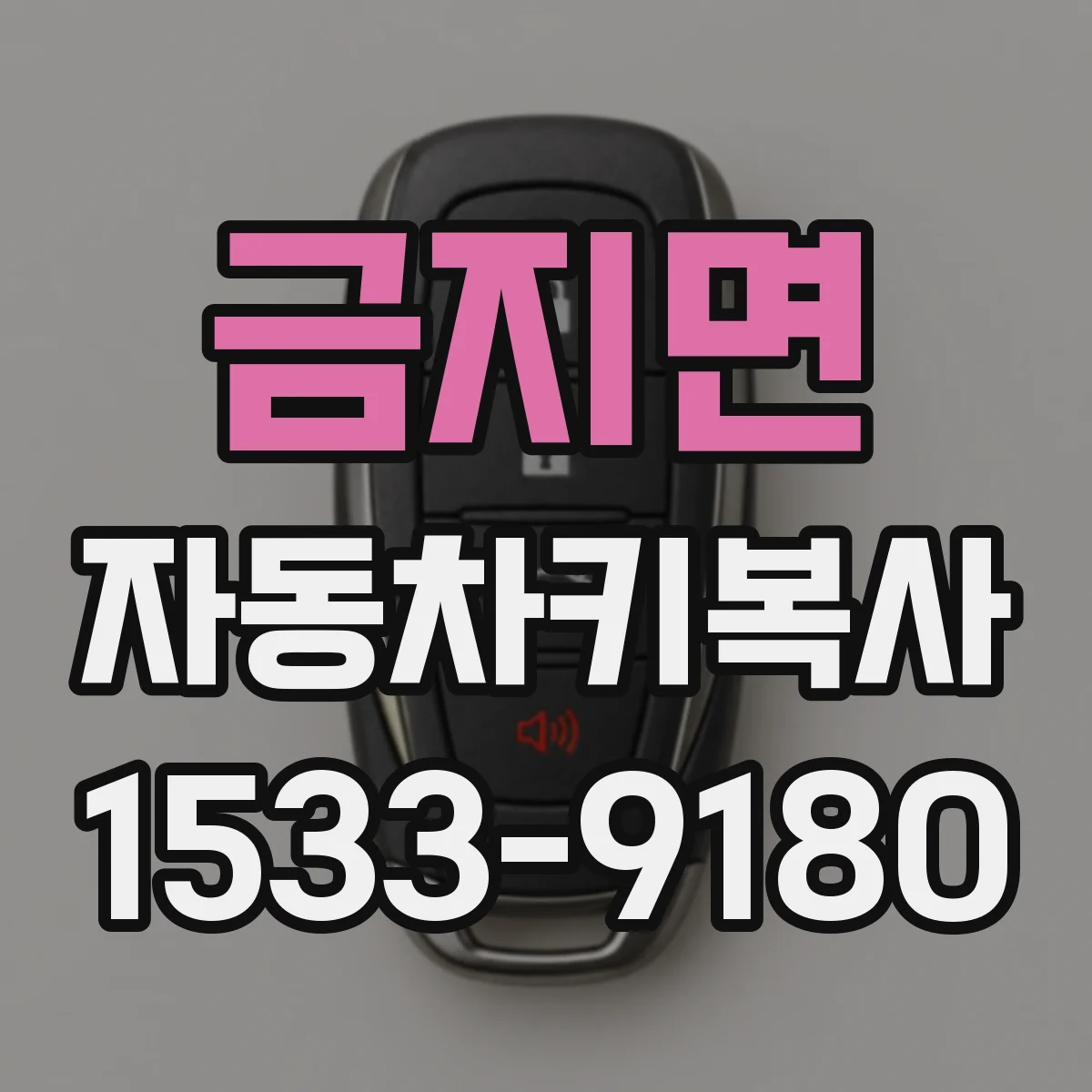 금지면 자동차키복사