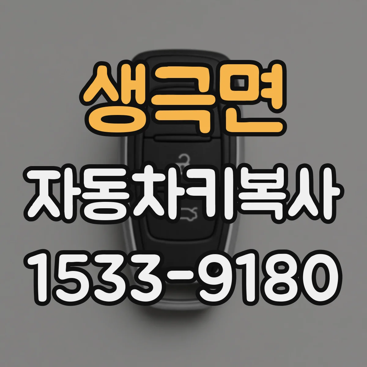 생극면 자동차키복사
