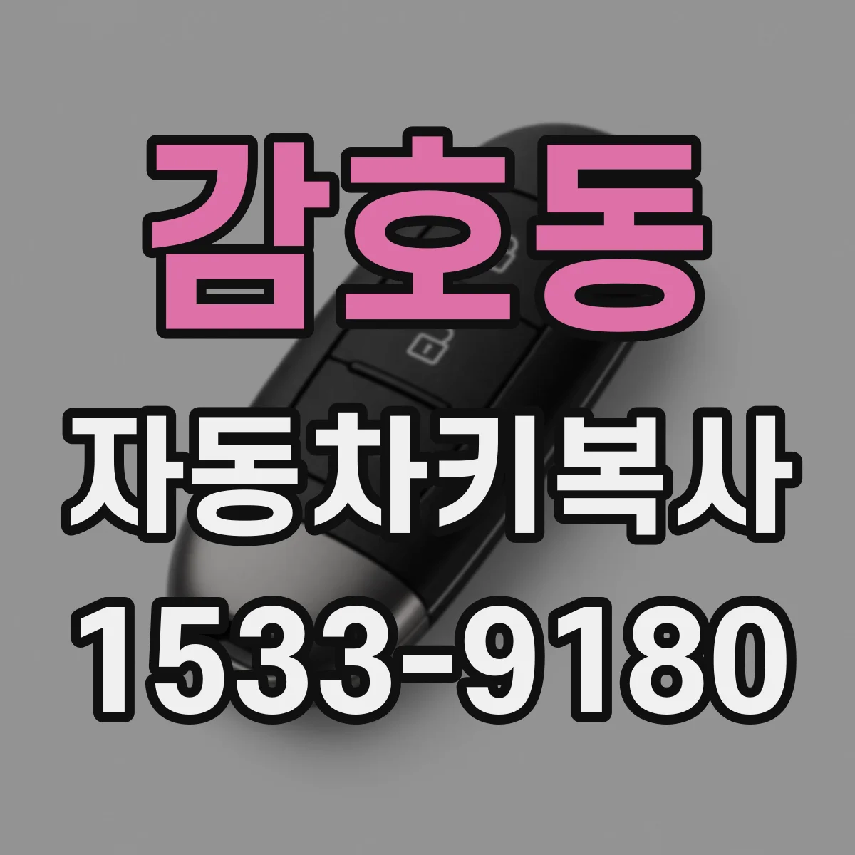 감호동 자동차키복사