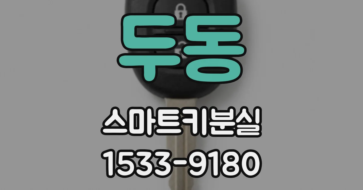 두동 스마트키분실