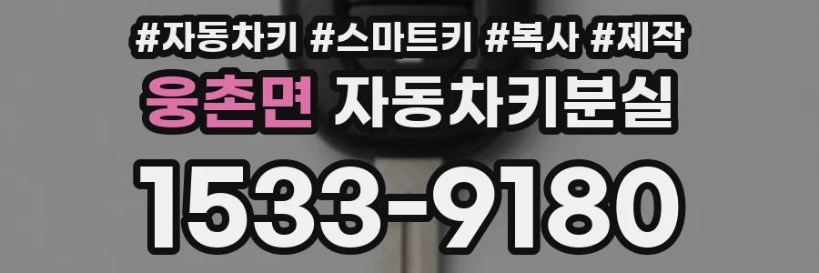 웅촌면 자동차키분실