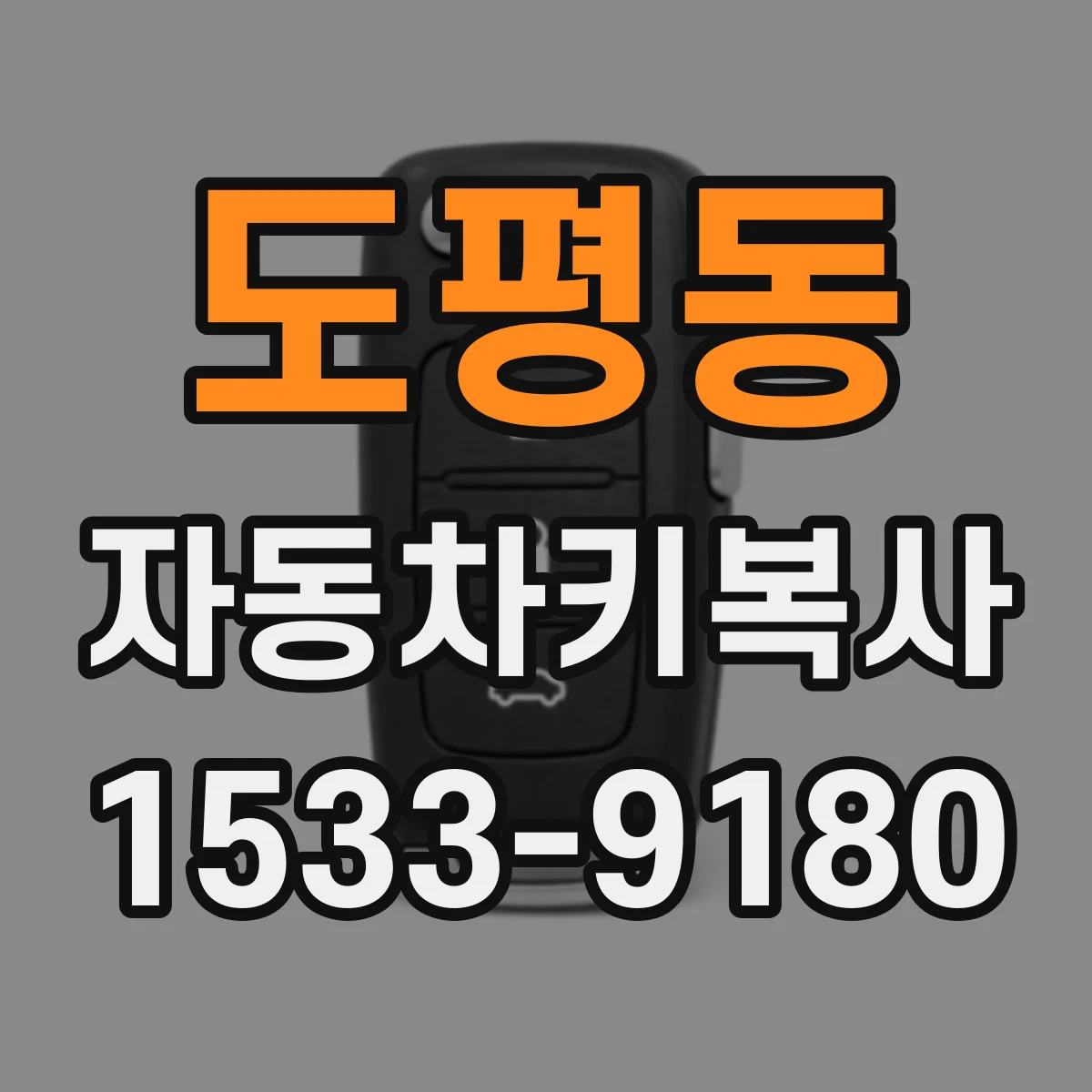 도평동 자동차키복사