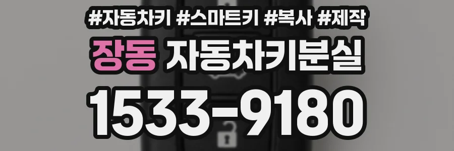 장동 자동차키분실
