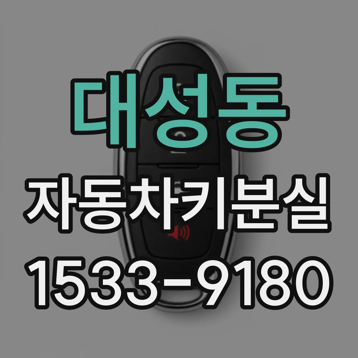 대성동 자동차키분실