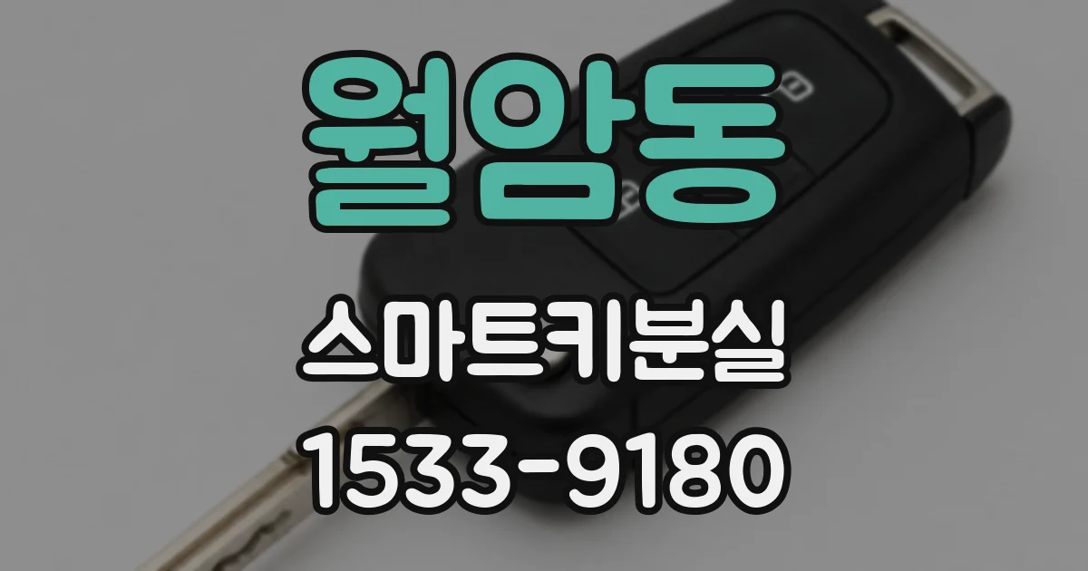 월암동 스마트키분실