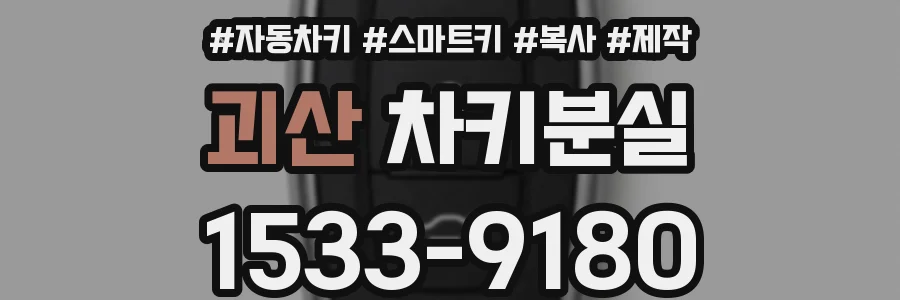 괴산 차키분실