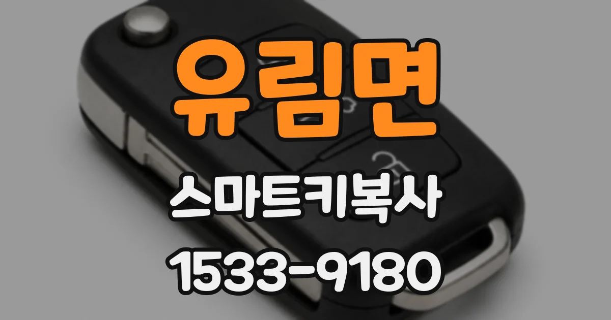 유림면 스마트키복사