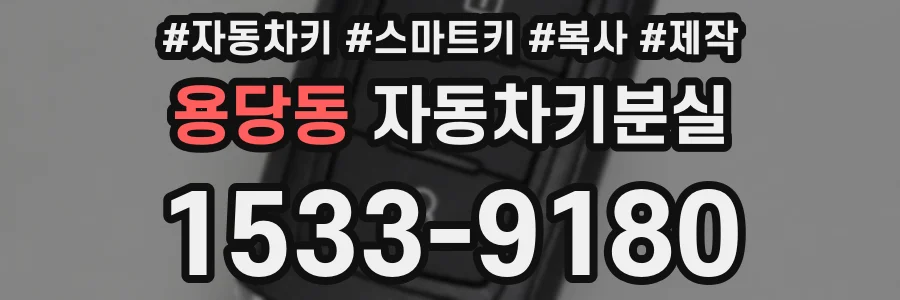 용당동 자동차키분실