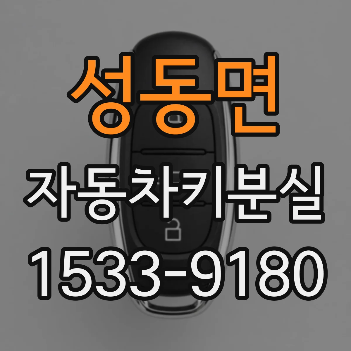성동면 자동차키분실
