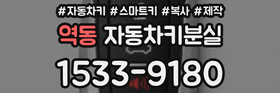 역동 자동차키분실