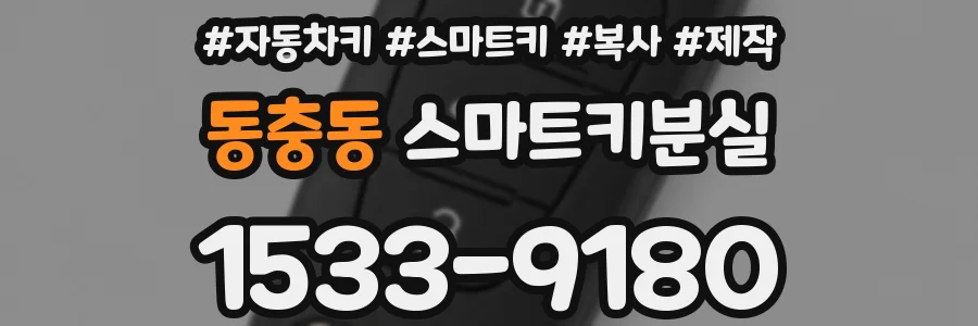 동충동 스마트키분실