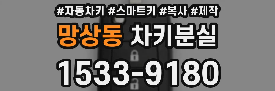 망상동 차키분실