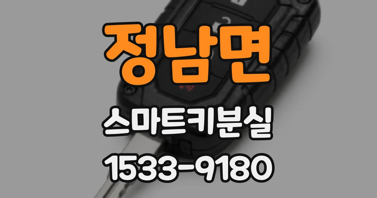 정남면 스마트키분실