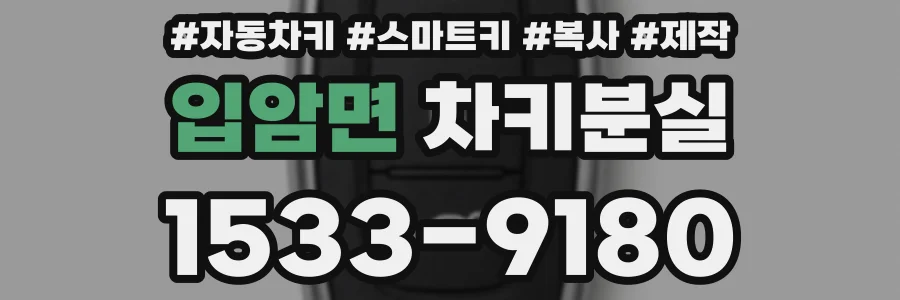 입암면 차키분실