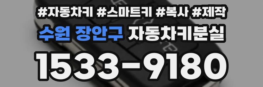 수원 장안구 자동차키분실