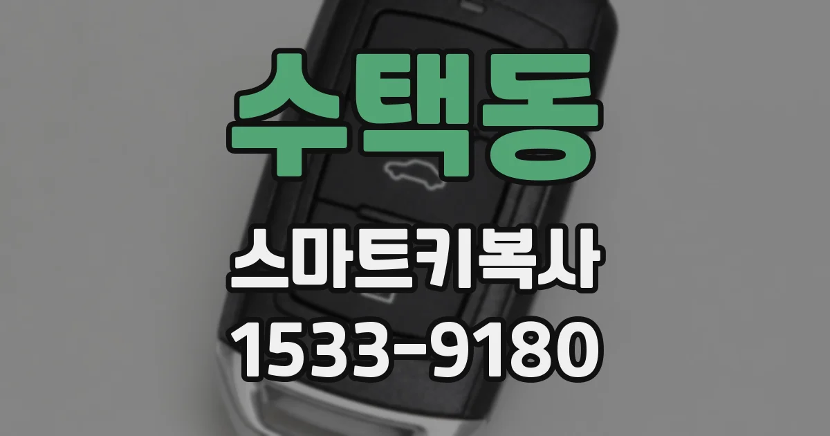 수택동 스마트키복사