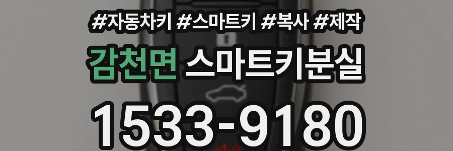감천면 스마트키분실