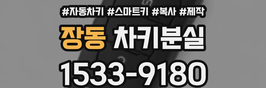 장동 차키분실