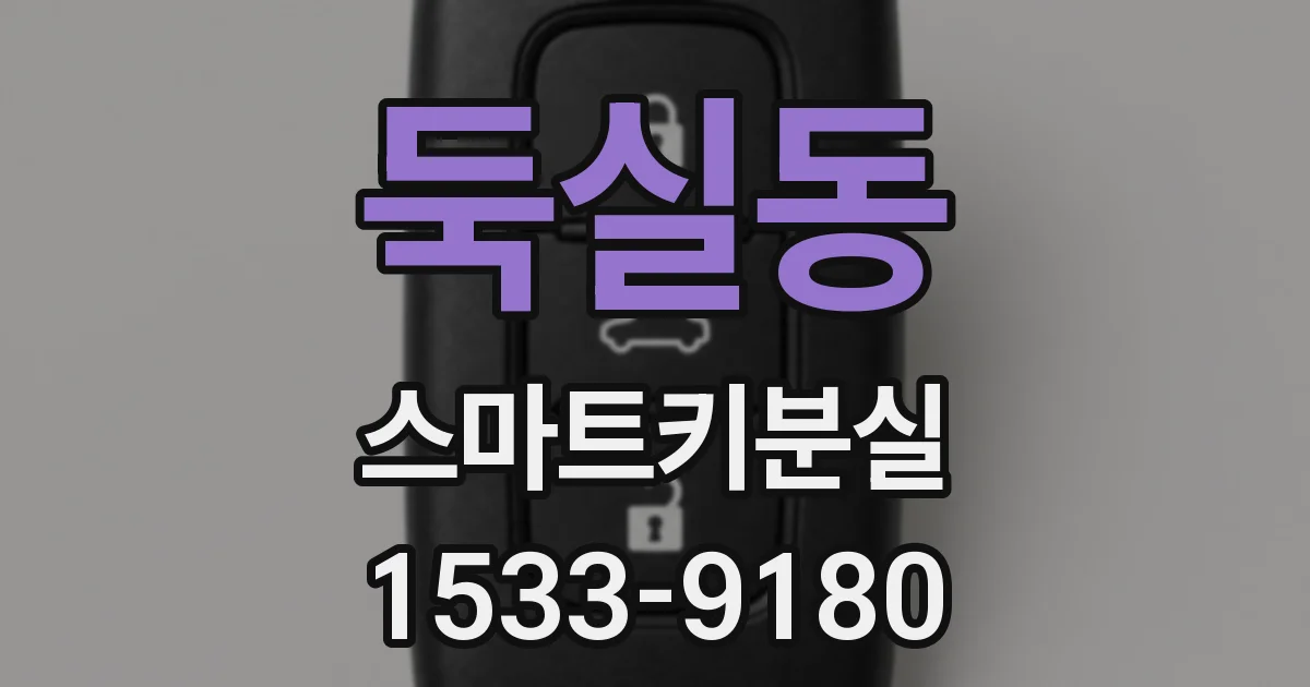 둑실동 스마트키분실