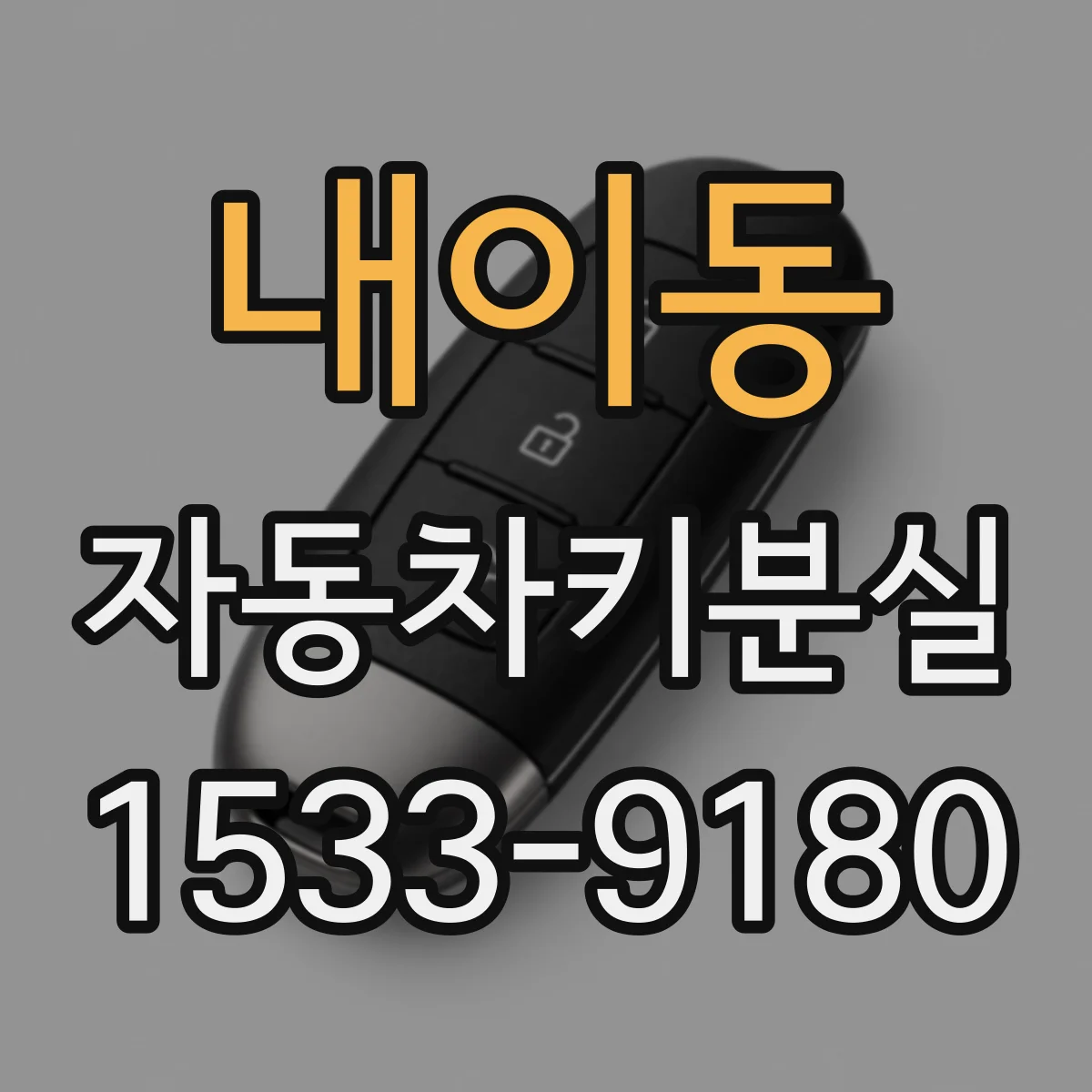 내이동 자동차키분실