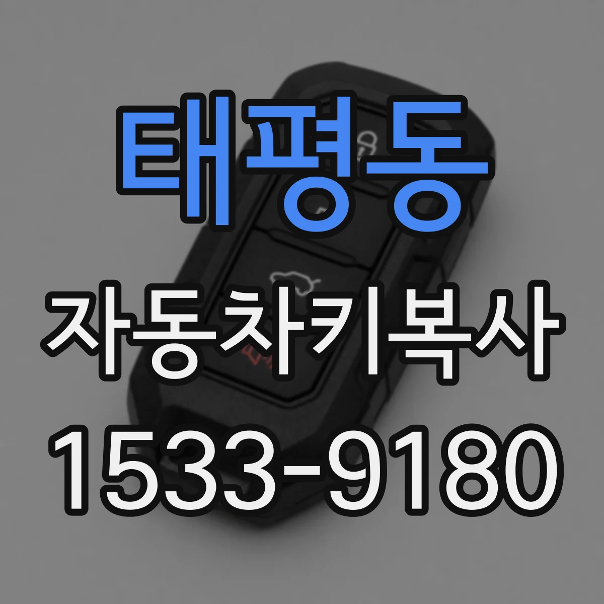 태평동 자동차키복사