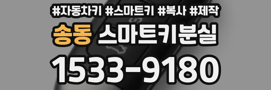 송동 스마트키분실