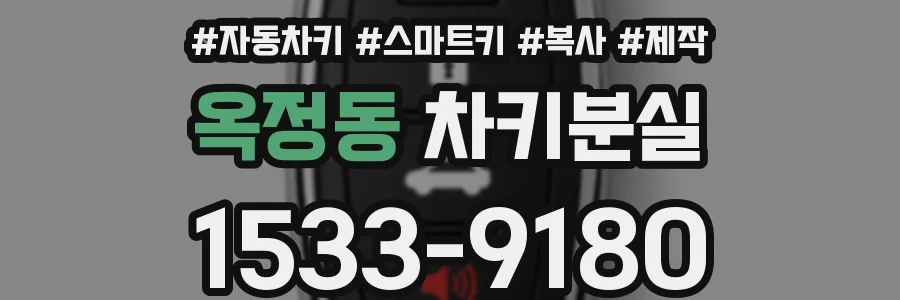 옥정동 차키분실