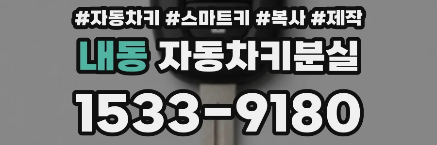 내동 자동차키분실