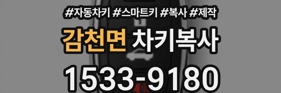 감천면 차키복사