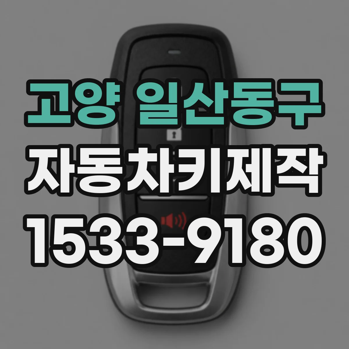 고양 일산동구 자동차키제작