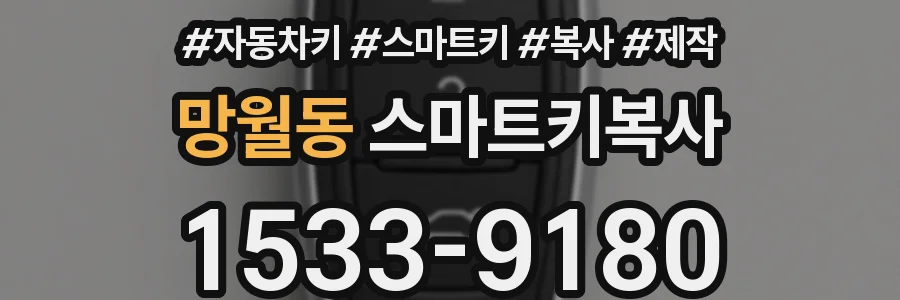 망월동 스마트키복사
