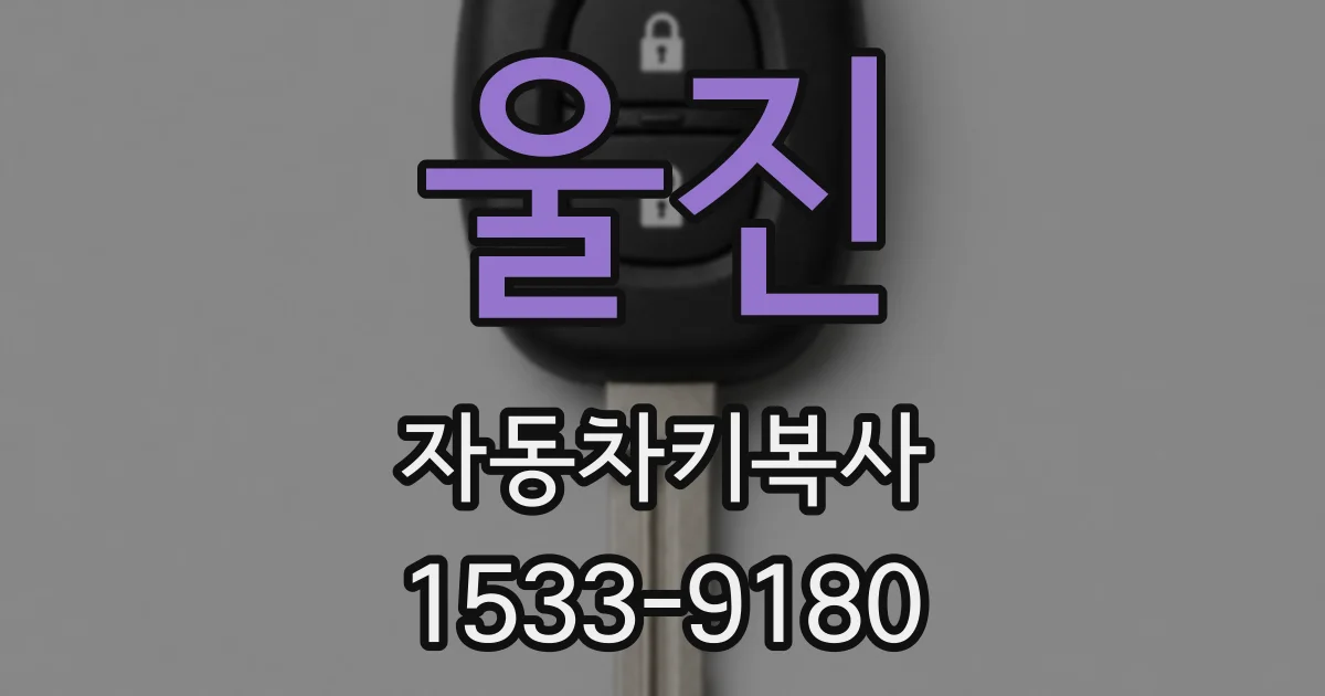 울진 자동차키복사
