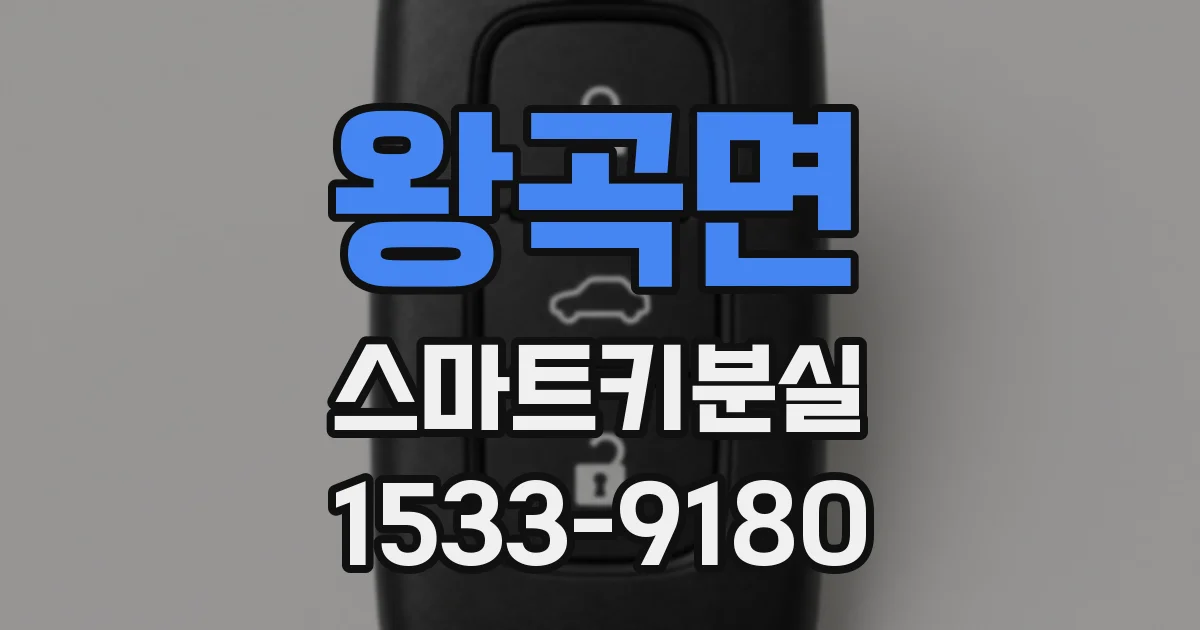 왕곡면 스마트키분실