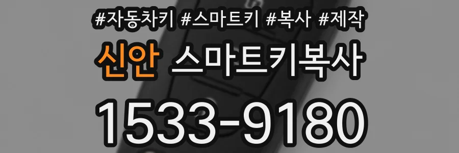 신안 스마트키복사