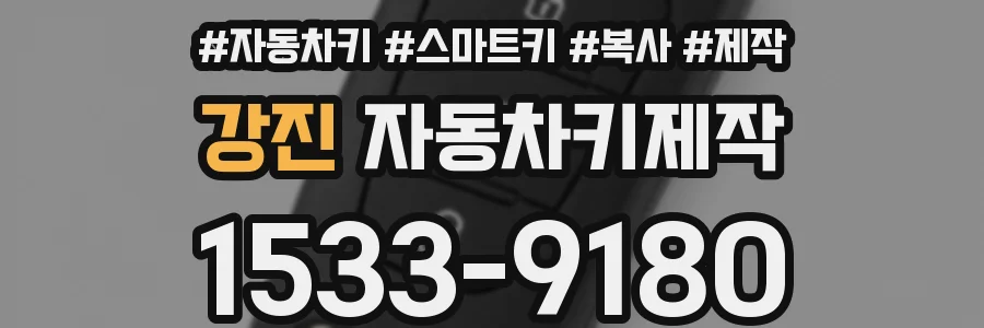 강진 자동차키제작