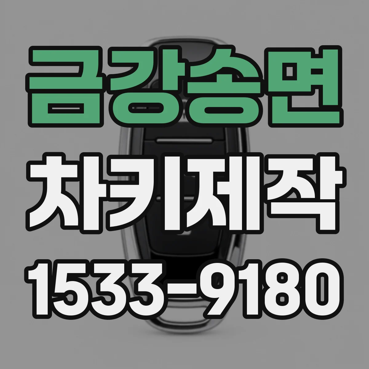 금강송면 차키제작