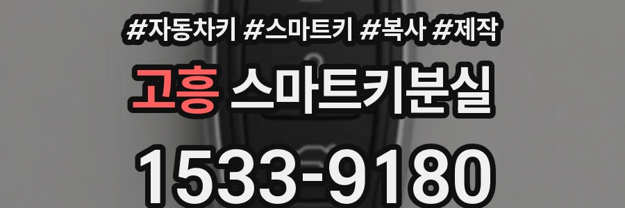 고흥 스마트키분실