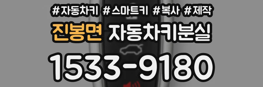 진봉면 자동차키분실