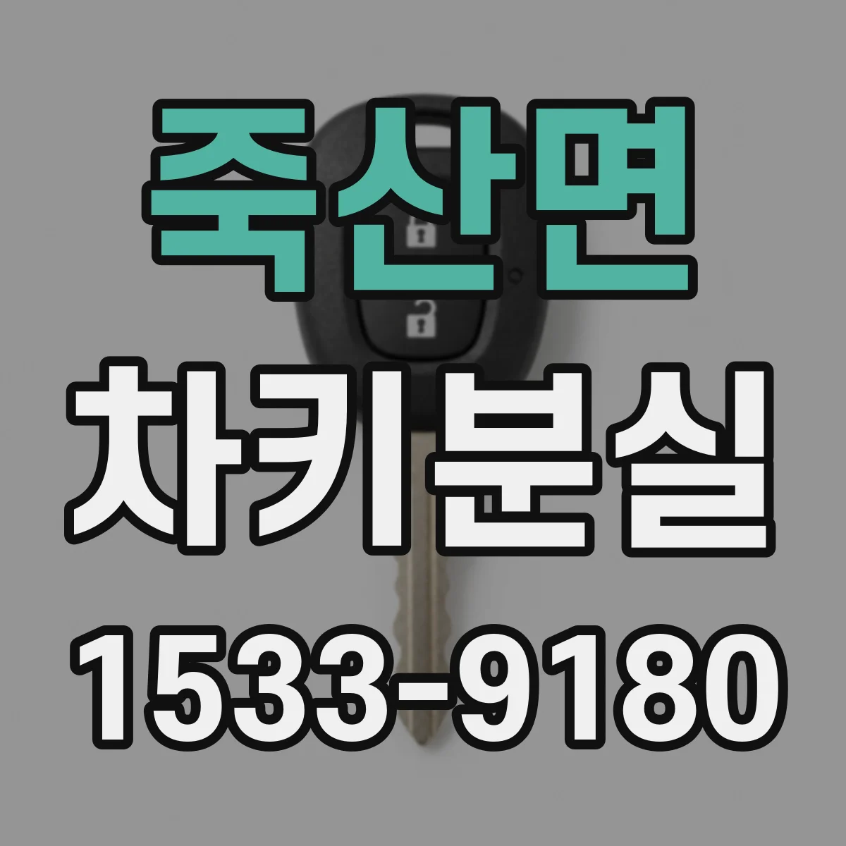 죽산면 차키분실