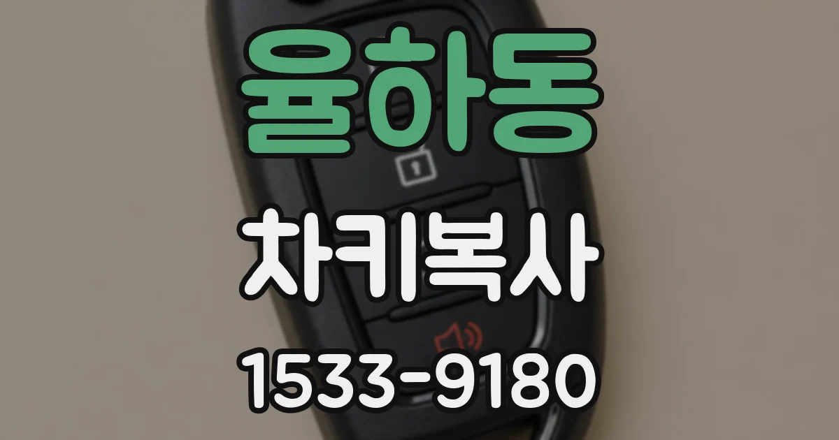 율하동 차키복사