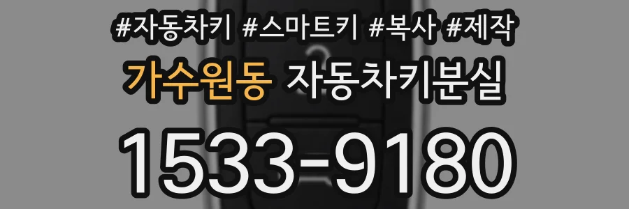 가수원동 자동차키분실