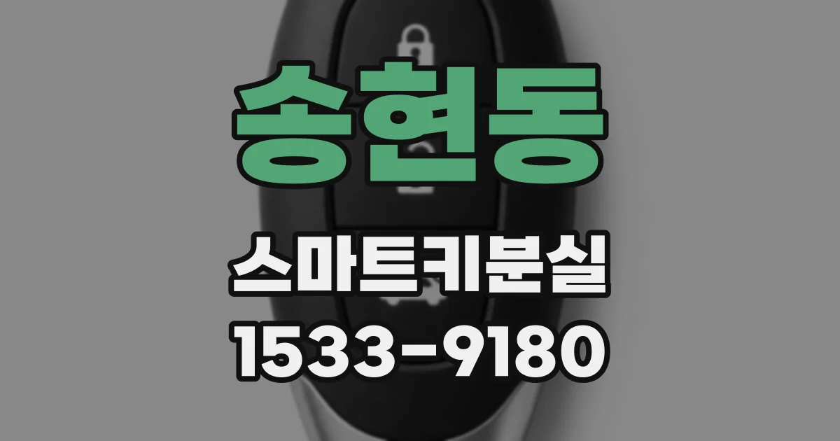 송현동 스마트키분실