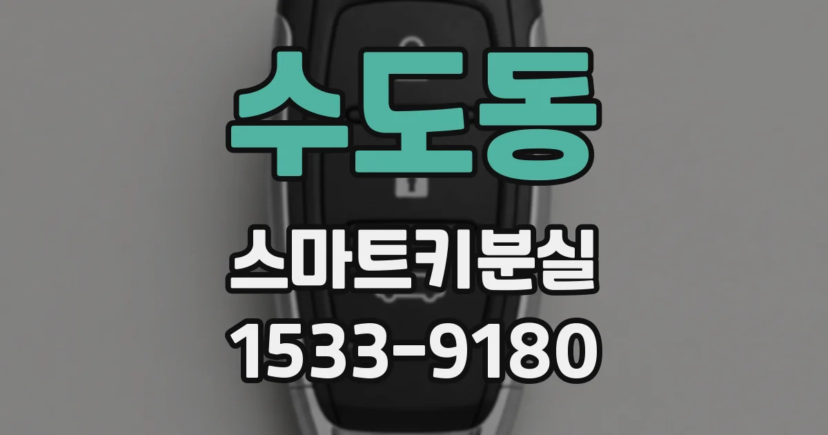 수도동 스마트키분실