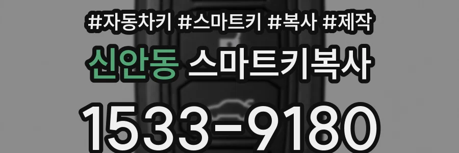 신안동 스마트키복사