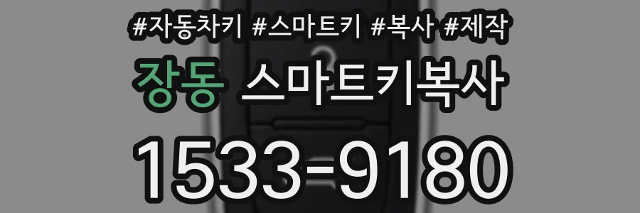 장동 스마트키복사