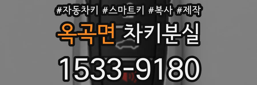 옥곡면 차키분실