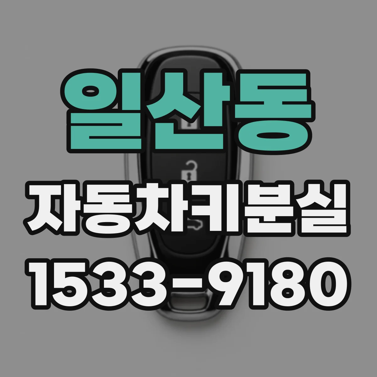 일산동 자동차키분실