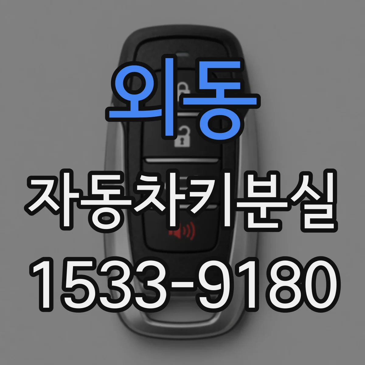 외동 자동차키분실
