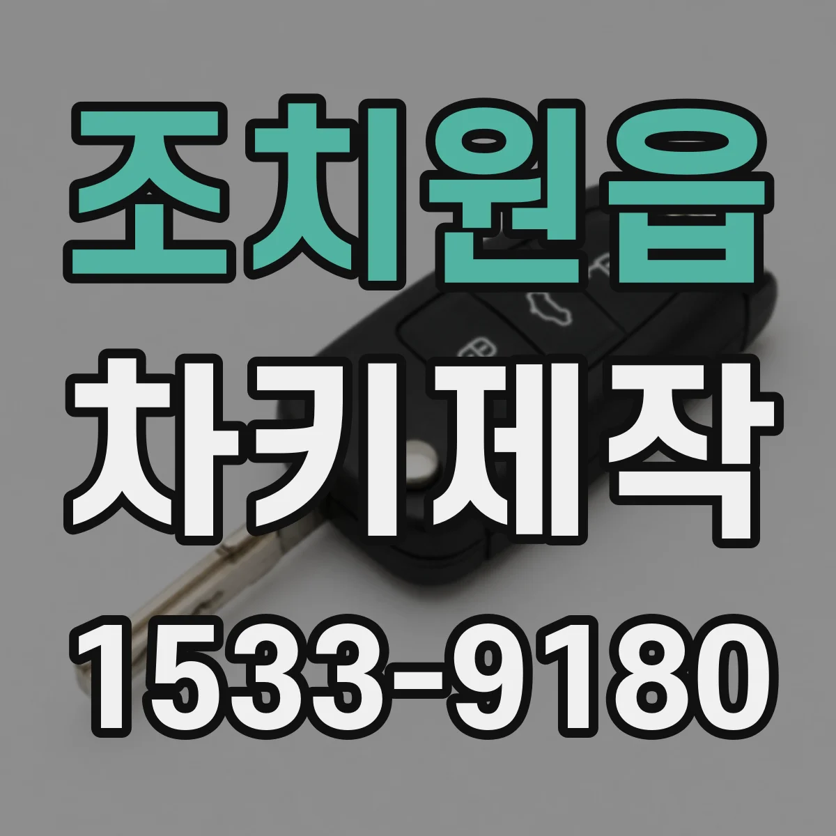조치원읍 차키제작
